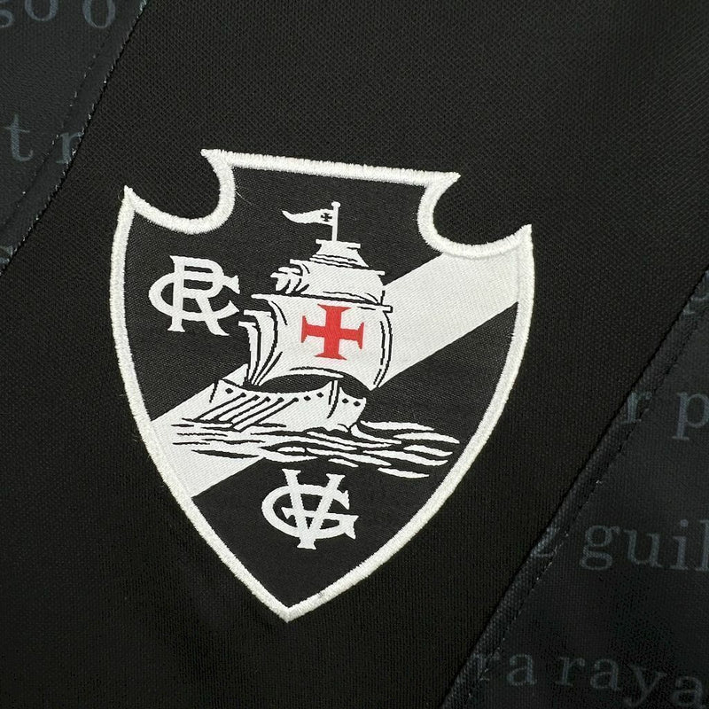 Camiseta de aficionado del Vasco da Gama Black Wednesday IIII 2024/25 para hombre - Negra