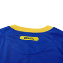 Camiseta retro de la selección brasileña - Reserva Brasil 2010 para hombre - Azul y amarillo