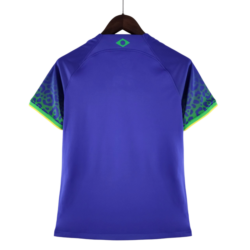 Camiseta Nike de la Selección Brasileña II para mujer 2022 - Azul