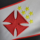 Camiseta Vasco da Gama Retro II 00/01 Kappa Fan para hombre - Blanco y negro