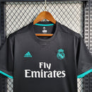 Camiseta retro de aficionado Adidas del Real Madrid II 17/18 para hombre - Azul marino