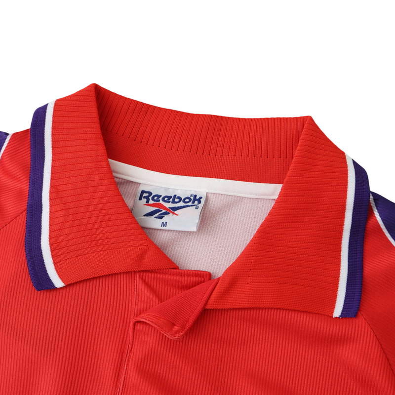 Camiseta retro de aficionado de la Fiorentina 95/96 para hombre - Roja