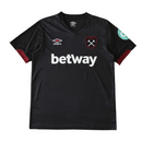Camiseta de aficionado del West Ham (local/visitante, temporada 24/25) para hombre - Negra