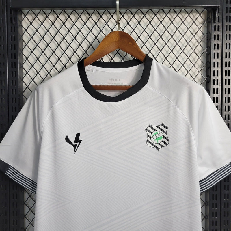 Camiseta de aficionado del Figueirense II 23/24 para hombre - Blanca y negra