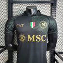 Camiseta de jugador del Napoli Third III - EA7 23/24 para hombre - Negra