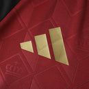 Camiseta local de la selección nacional de Bélgica 24/25 para hombre - Borgoña