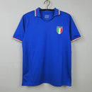 Camiseta retro de local de la selección nacional italiana de 1982 para hombre - Azul