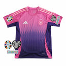 Camiseta de visitante de la selección alemana II - Camiseta de aficionado para hombre 2024/25 - Rosa