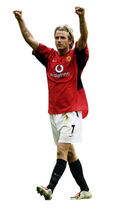 Camiseta Nike de aficionado del Manchester United Home 02/04 - Roja