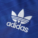 Camiseta retro de aficionado del Manchester United 86-88 para hombre - Azul