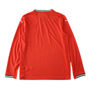 Camiseta local de la selección nacional de Portugal 24/25 - Camiseta de aficionado de manga larga para hombre - Roja