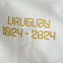 Camiseta de aficionado de la selección uruguaya de visitante II 24/25 para hombre - Blanca