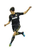 Camiseta retro Adidas del Real Madrid II para hombre, 11/12, color negro