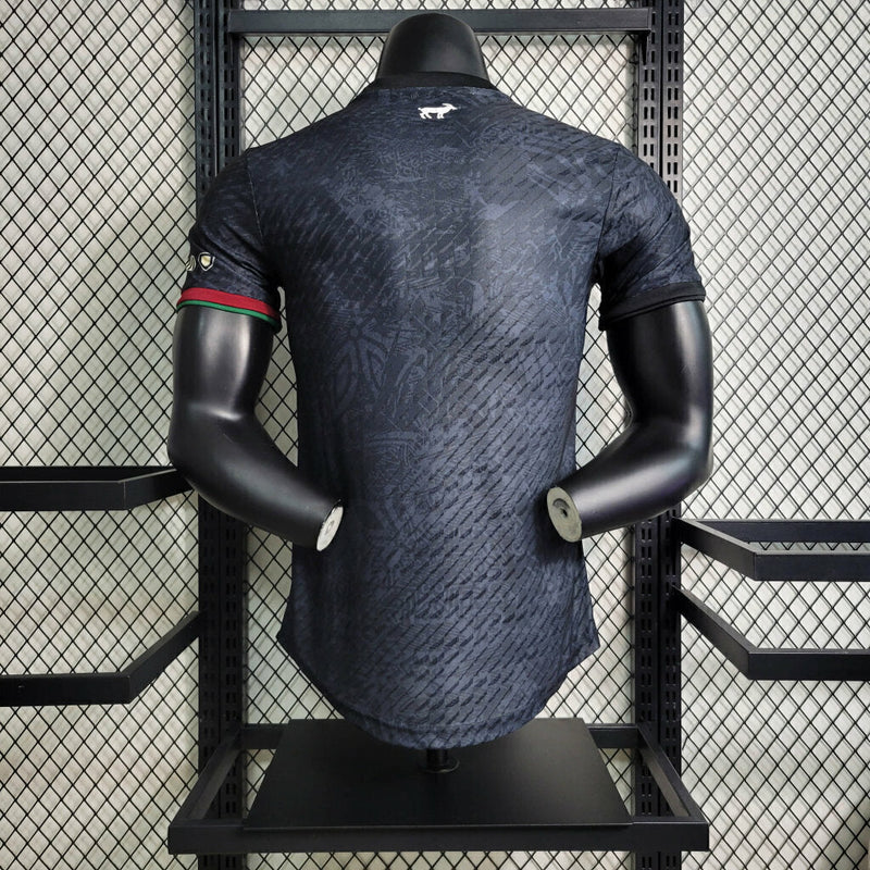 Camiseta Nike de jugador CR7 23/24 de la selección nacional de Portugal (negro)