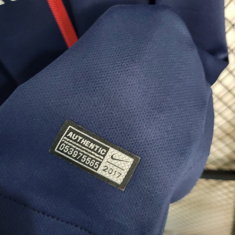 Camiseta Nike para hombre del Paris Saint Germain PSG Retro I 17/18 Fan - Azul