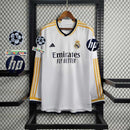 Camiseta Adidas Fan del Real Madrid - Manga Larga I 23/24 - Hombre - Blanco