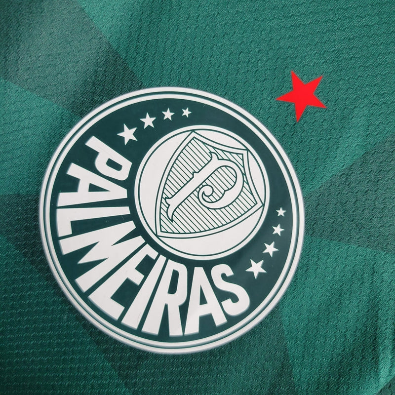 Camiseta de aficionado Puma para mujer Palmeiras Home 23/24 - Verde