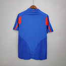 Camiseta Adidas de aficionado de Francia Retro I Home 2004 para hombre - Azul