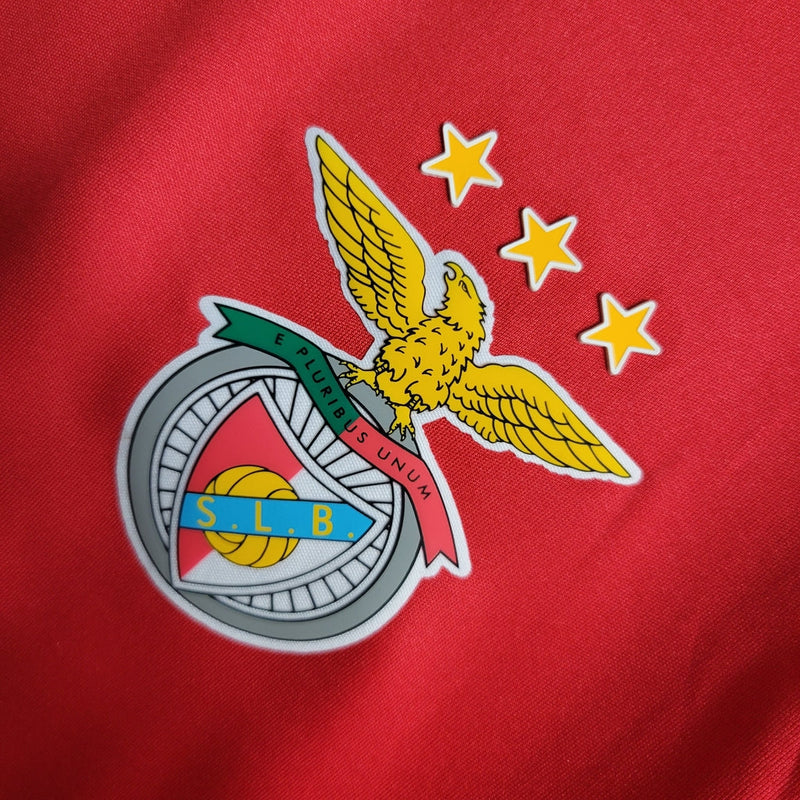Camiseta y pantalón corto local del Benfica para niños 23/24 - Rojo