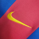Camiseta retro local del Barcelona 10/11 Nike para aficionados - Roja y azul