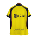 Camiseta retro de aficionado México América 01/02 para hombre - Amarilla