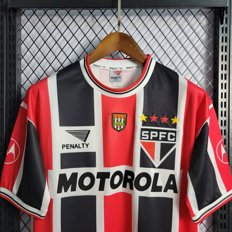Camiseta São Paulo Retro II 2000 Penalti Fan Hombre Tricolor