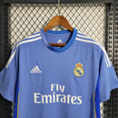 Camiseta retro de aficionado Adidas del Real Madrid II 13/14 para hombre - Azul