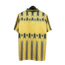 Camiseta retro de visitante del Celtic II 91/92 para hombre - Amarilla