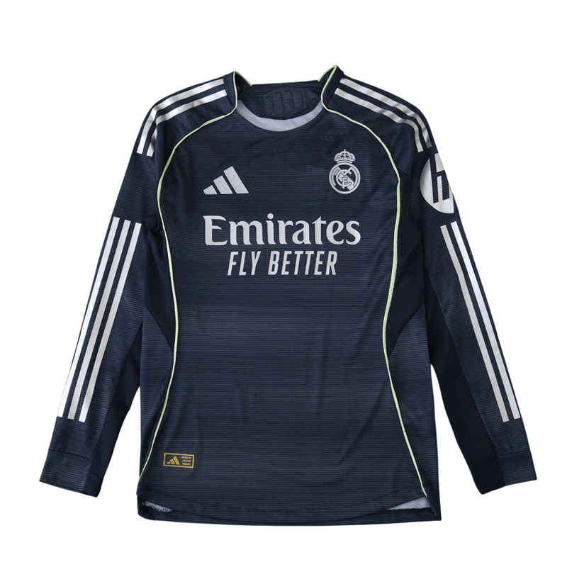 Camiseta de manga larga de jugador del Real Madrid Visitante II 25/26 para hombre -