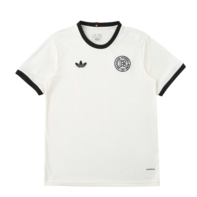 Camiseta de la selección alemana especial 125 años - Camiseta de aficionado para hombre 2025/26 - Blanca