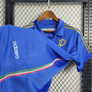 Camiseta retro Adidas para hombre del centenario del Palmeiras 14/15 - Azul y dorado