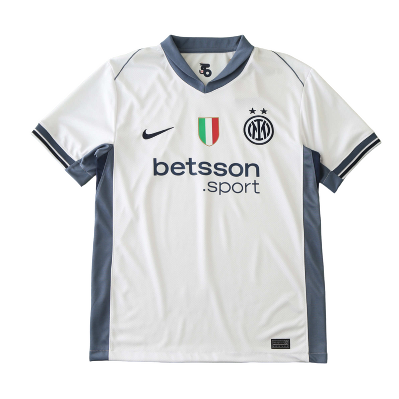 Camiseta de aficionado del Inter de Milán (visitante II, temporada 24/25) - Blanca