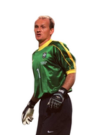 Camiseta retro de portero de la selección brasileña Nike de 1998 para hombre - Verde