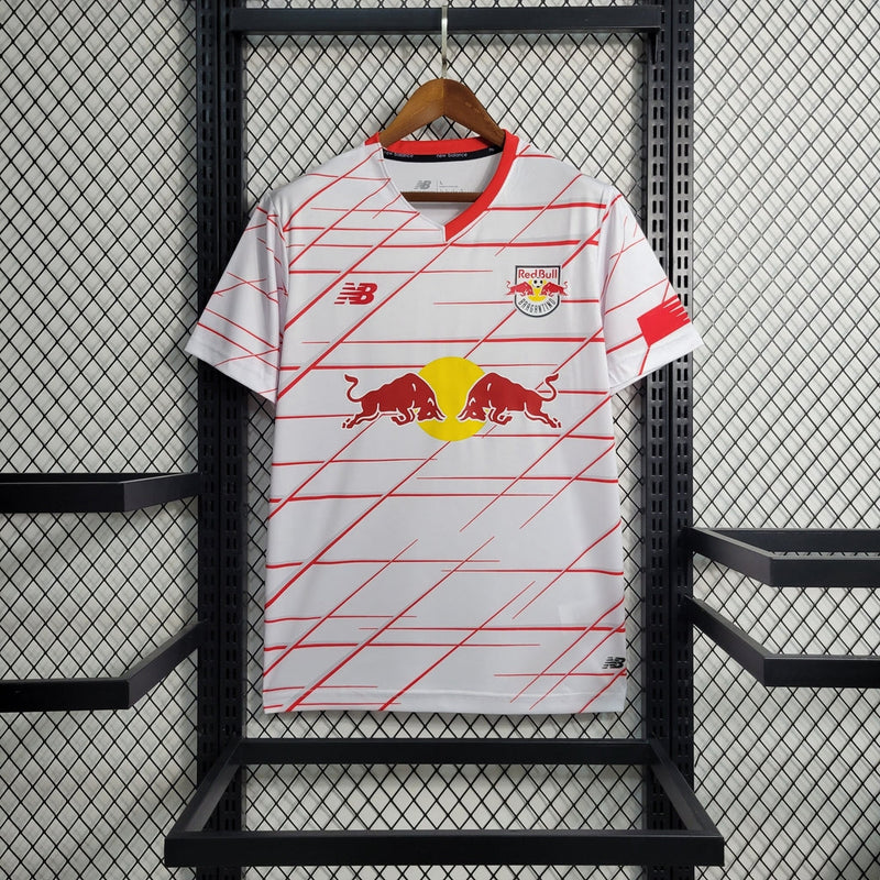 Camiseta de aficionado New Balance RB Bragantino 23/24 para hombre - Blanco