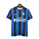 Camiseta retro local del Inter de Milán 2010 Nike Fan para hombre - Azul y negro