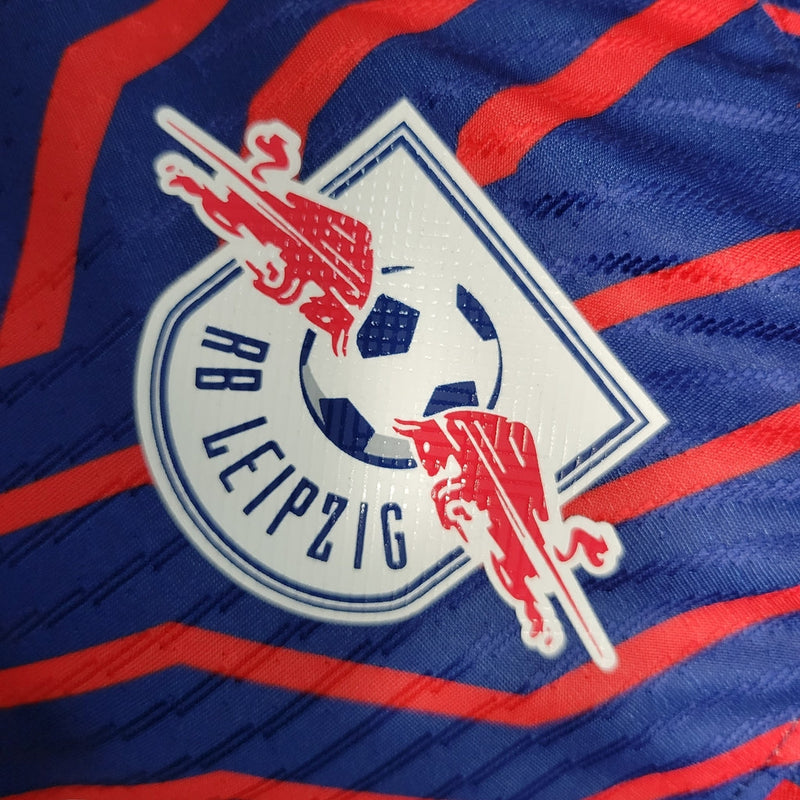 Camiseta Nike de jugador del RB Leipzig II 23/24 para hombre - Azul y rojo
