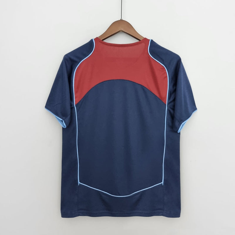 Camiseta Nike Fan Atlético de Madrid II 04/05 Retro - Azul