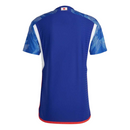 Camiseta Adidas de aficionado para hombre de la selección nacional de Japón (local 22/23) - Azul