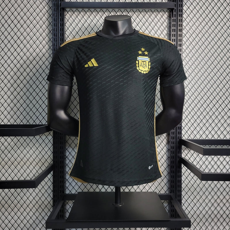 Camiseta Adidas de jugador de la selección argentina 23/24 para hombre - Negra