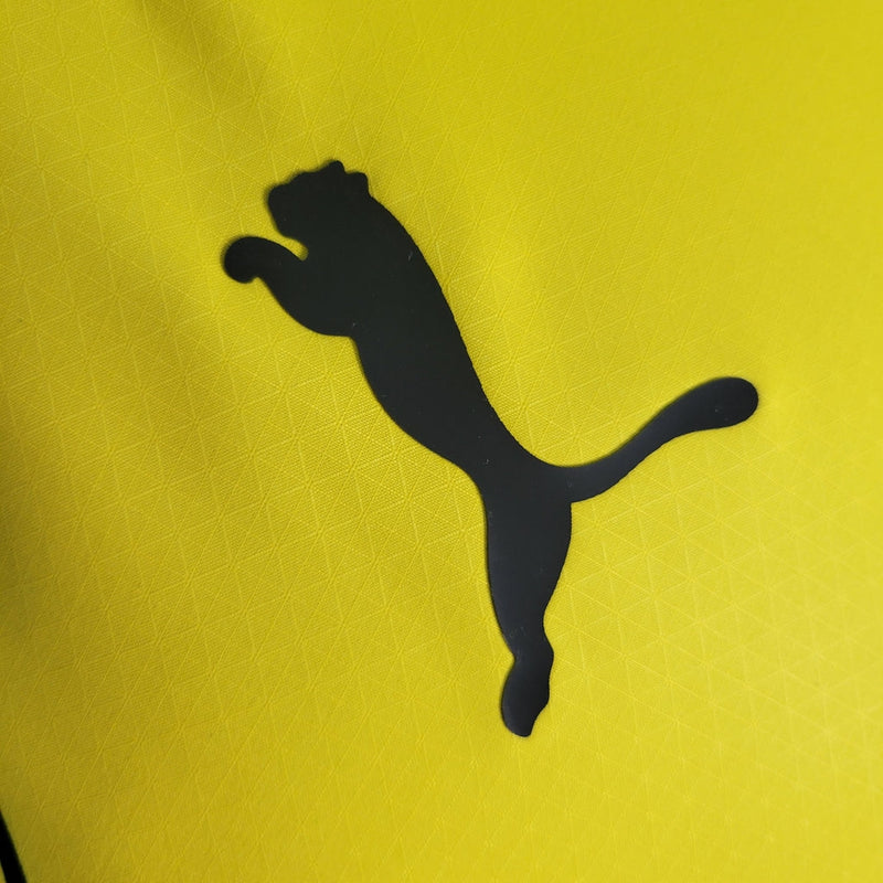 Camiseta de jugador Puma del Borussia Dortmund 23/24 para hombre - Amarilla