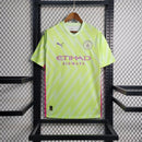 Camiseta de portero Puma del Manchester City 23/24 para hombre - Amarilla