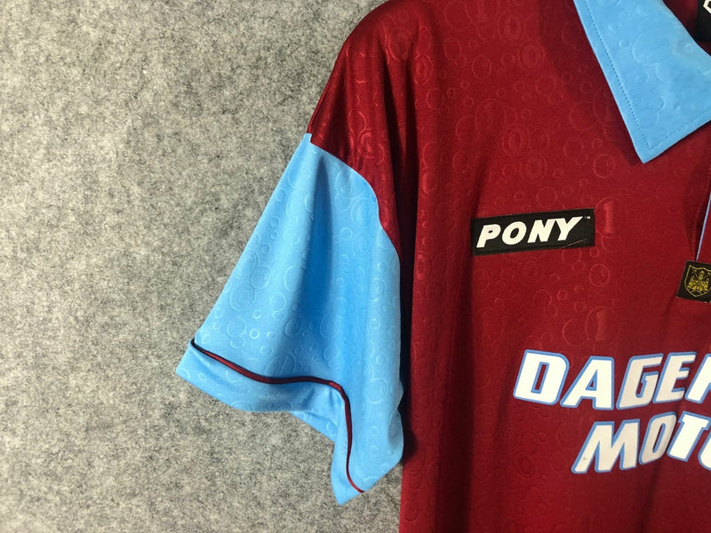 Camiseta West Ham Centenary I Retro 95 Fan Fila para hombre - Borgoña