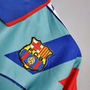 Camiseta retro de visitante del Barcelona 92/95 de Kappa para hombre - Azul