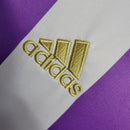 Camiseta Adidas de aficionado del Valladolid 22/23 para hombre (morado y blanco)