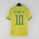 Camiseta Nike de local de la selección nacional de Brasil 2022 para hombre - Amarilla