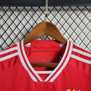 Camiseta y pantalón corto local del Benfica para niños 23/24 - Rojo