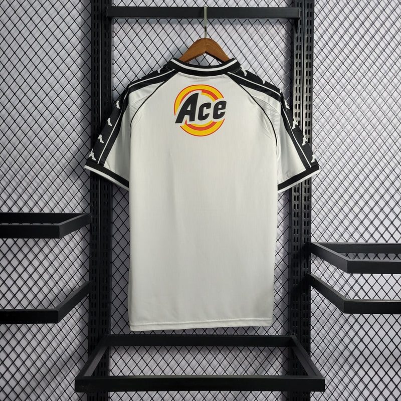 Camiseta Vasco da Gama Retro I 00/01 Kappa Fan para hombre - Blanca