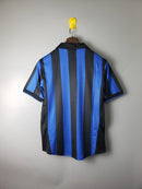 Camiseta retro de local del Inter de Milán 1998 para hombre - Negra y azul