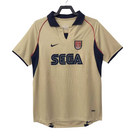 Camiseta retro de aficionado del Arsenal 2001 para hombre - Dorada
