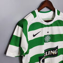 Camiseta retro local del Celtic I 05/06 Nike Fan para hombre - Verde y blanco
